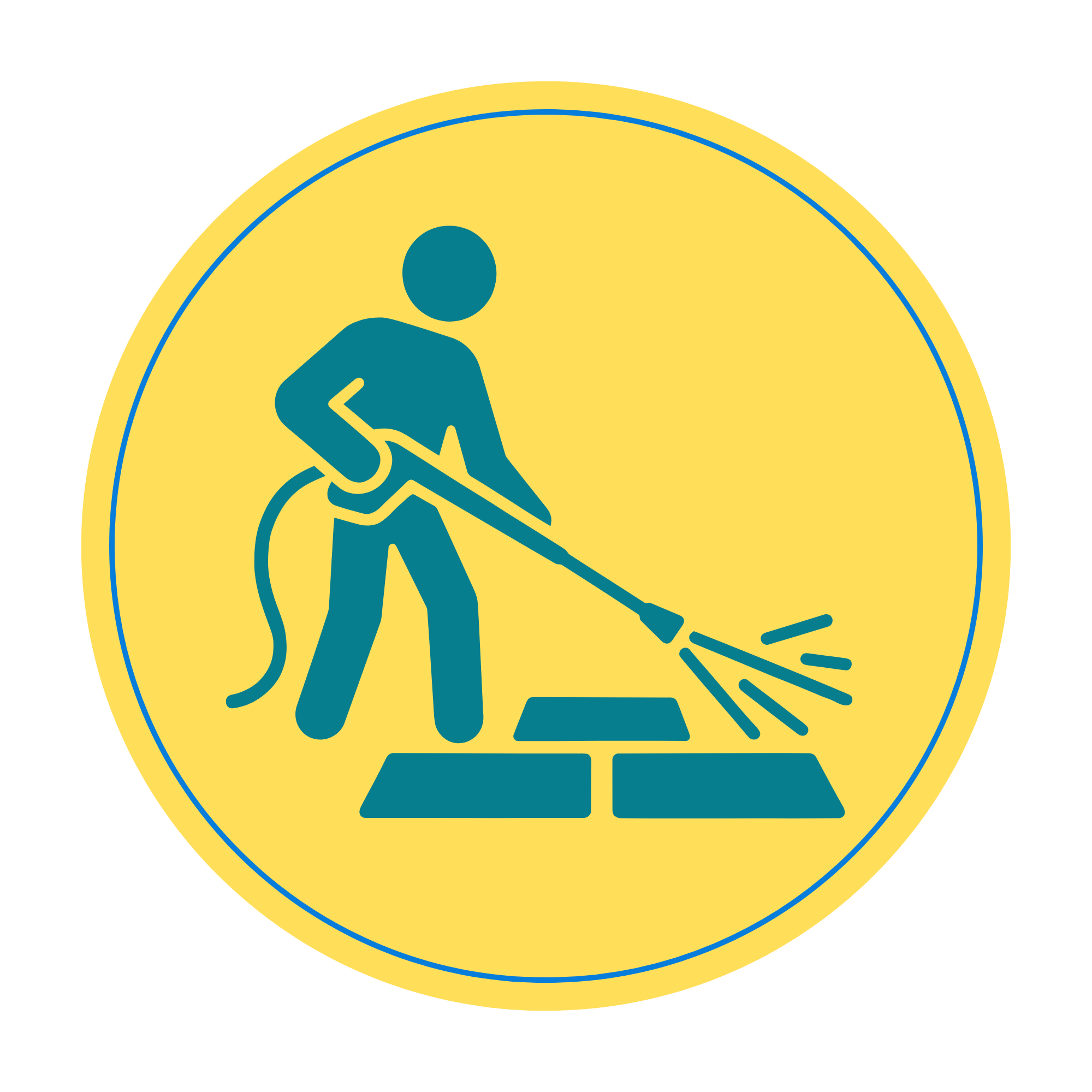 Pressure Washing service badge