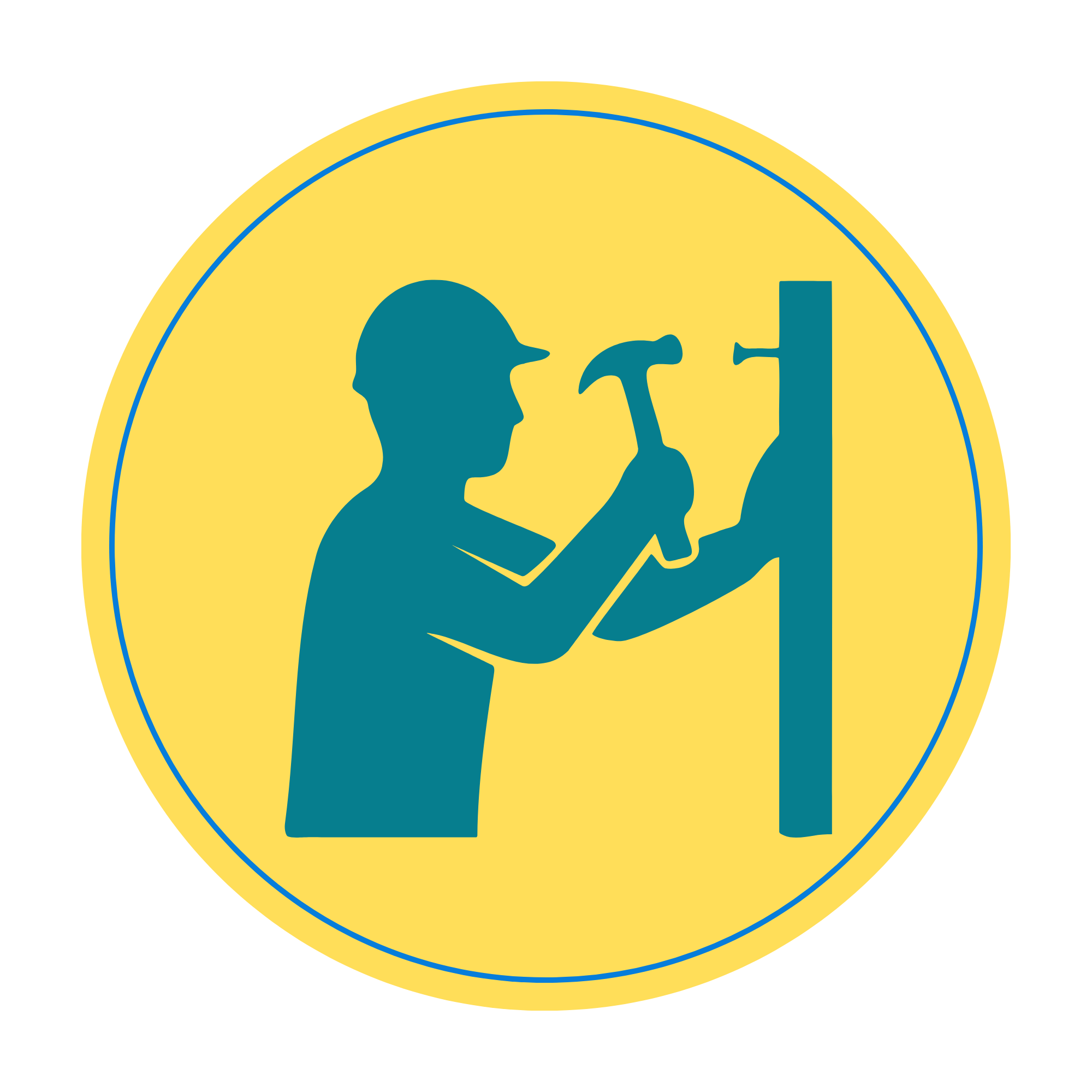 Siding & Carpentry service badge